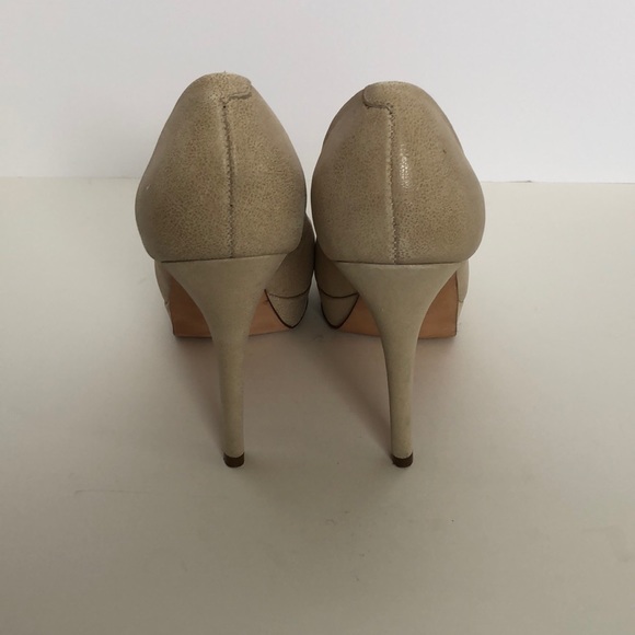 Aldo Tan Peep Toe Heels - Picture 3 of 5